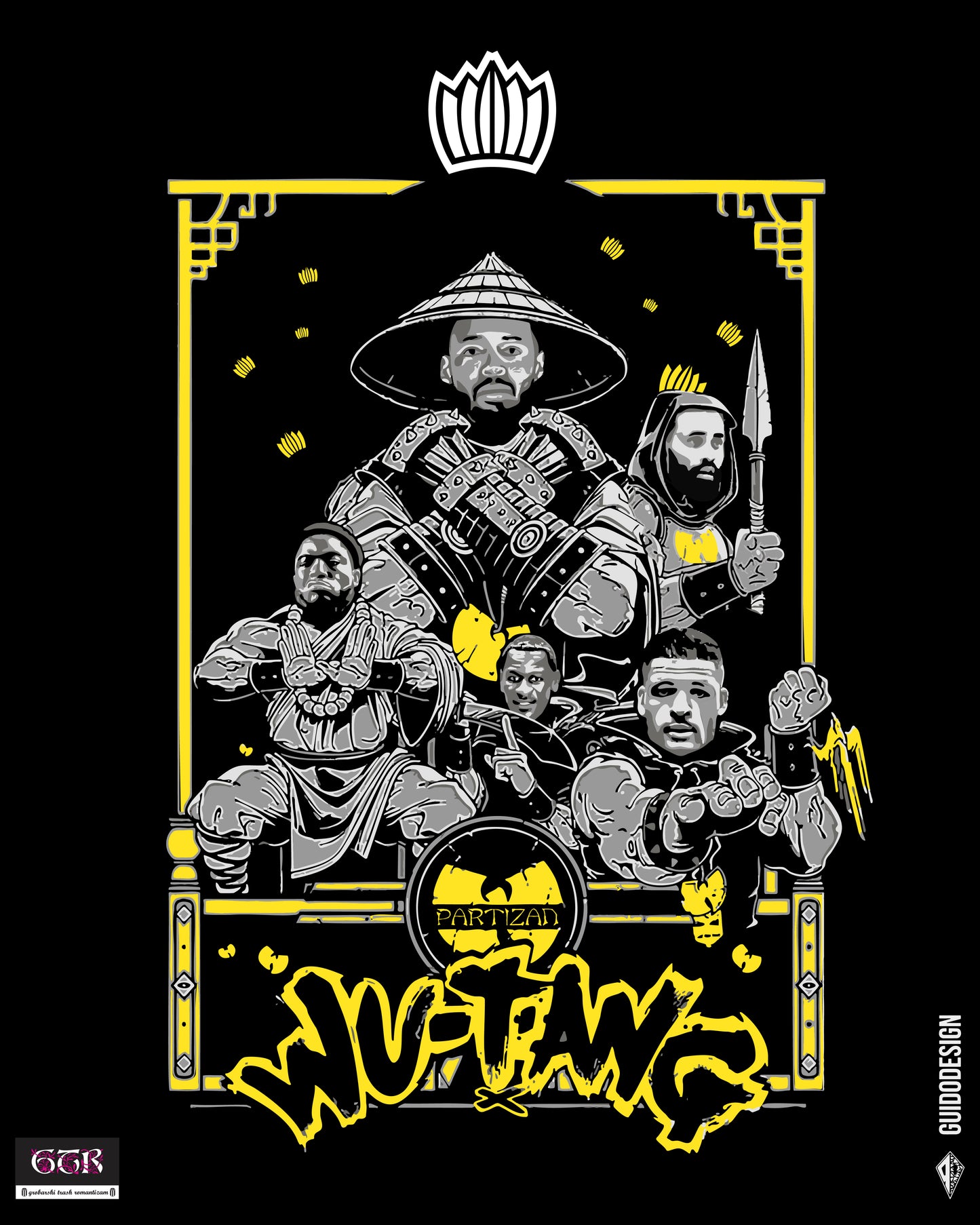 Majica "Wu Tang Partizan"